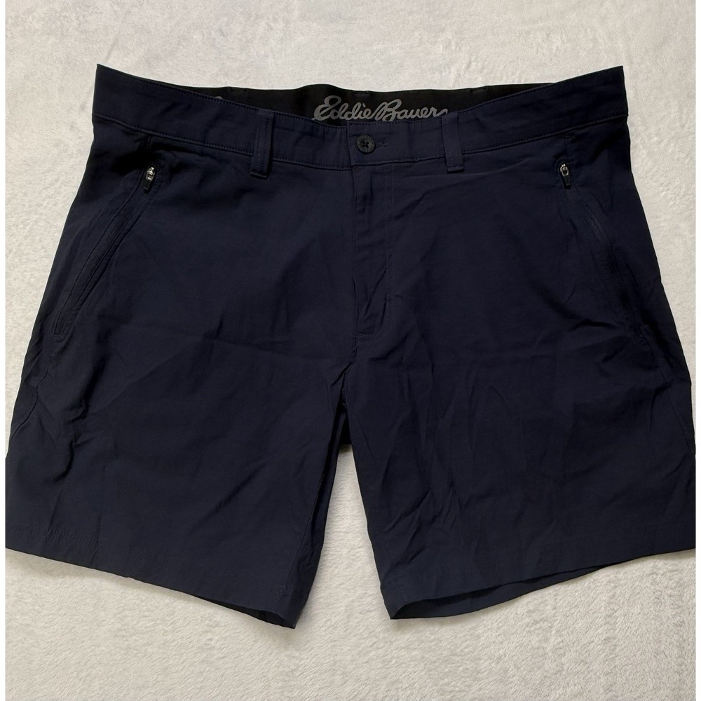Eddie Bauer Horizon Guide Wander Golf Shorts Men's Size 40 Dark Blue Golf Bottom